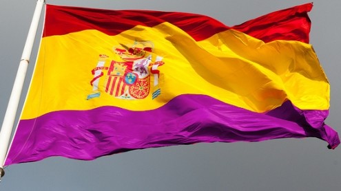 vlag van de tweede spaanse republiek